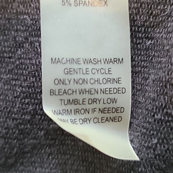 Soft Surroundings Black Mock Neck Pullover Sweatshirt  XL - Picture 7 of 7